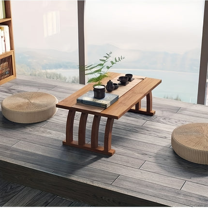 UNICORN Arch-Leg Foldable Solid Wood Tatami Low Table