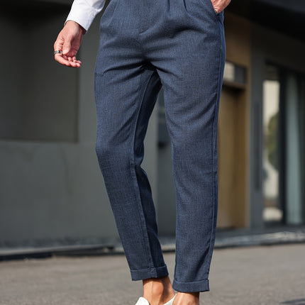 UNICORN Casual Fashion Versatile Suit with Pleated Long Pants s m l xl xxl