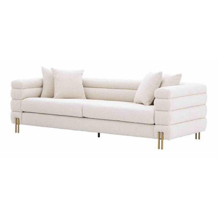 UNICORN four-seater sofa white 205x85x73