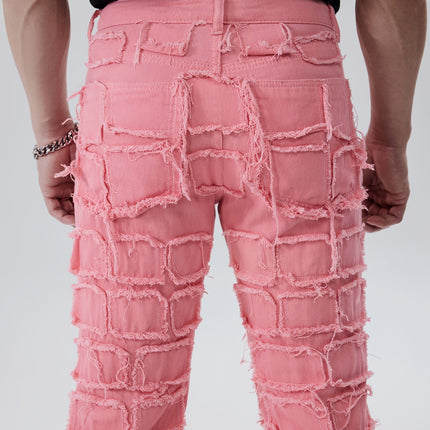 UNICORN Men'S Stylish Patchwork Casual Jeans s m l xl xxl
