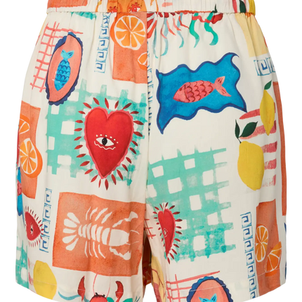 Klarisa shorts eggnog