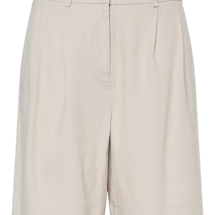 Tiki bermuda shorts silver gray