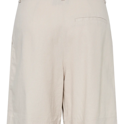 Tiki bermuda shorts silver gray