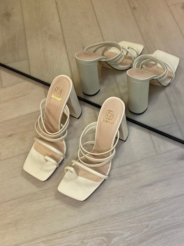 UNICORN Women's heels beige 36 37 38 39 40 41