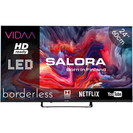 SALORA television FOD24HV black 24 inch