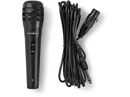 NEDIS MPWD15BK Karaoke microfoon Zwart