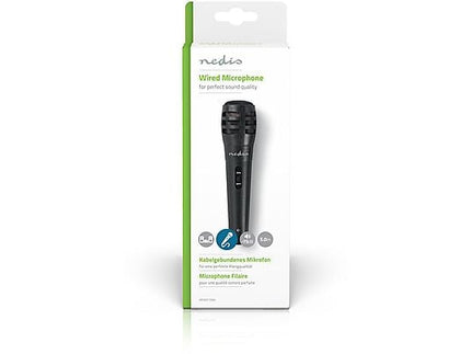 NEDIS MPWD15BK Karaoke microfoon Zwart
