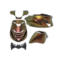 UNICORN DMP model SP RS-1 air chestnut bronze brown 5-piece body kit zip2000