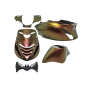 UNICORN DMP model SP EVO-1 Chesnut bronze brown 5-piece sheet metal kit, zip2000
