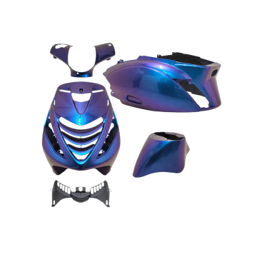 UNICORN DMP model SP EVO-1 sheet metal kit, azure blue, 5-piece, zip2000