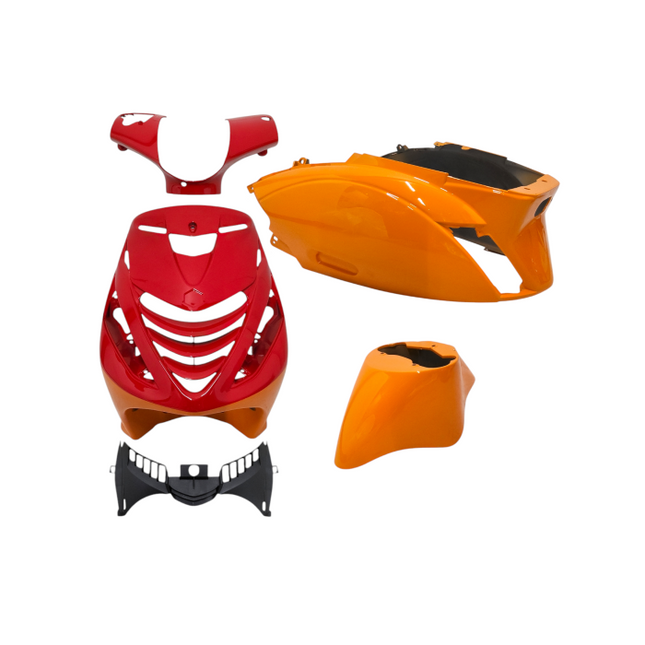 UNICORN Body kit DMP model SP EVO-1 racing orange/red 5-piece zip2000