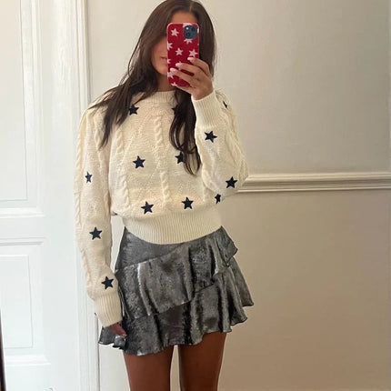 UNICORN Women's skirt silver s m