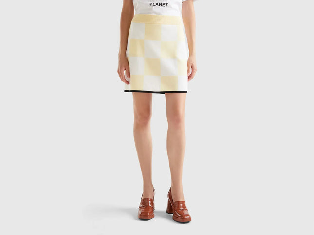 UNICORN Women's skirt yellow blue xs s m l