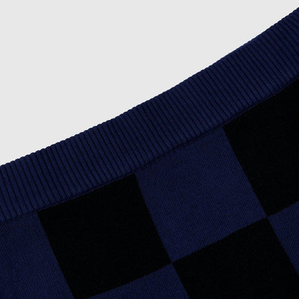 UNICORN Women's checked skirt midnight blue xs s m l