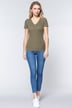 UNICORN Women's long-collar shirt blue green red grey brown s m l