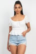S / White