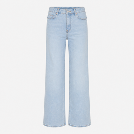 UNICORN Women's Light Blue Wide Leg Jeans with Heart Detail Back Pockets xs s m l xl