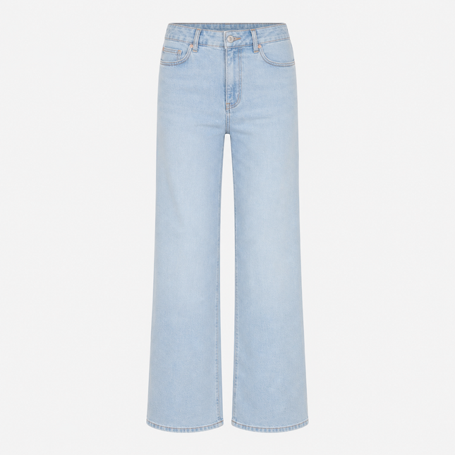UNICORN Women's Light Blue Wide Leg Jeans with Heart Detail Back Pockets xs s m l xl