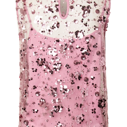 YAS Sequinna top orchid smoke