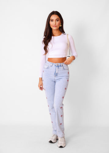 UNICORN Women's jeans light blue xs s m l xl