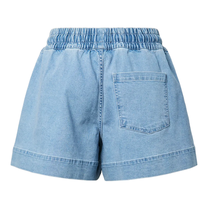 Billo pull up shorts light blue