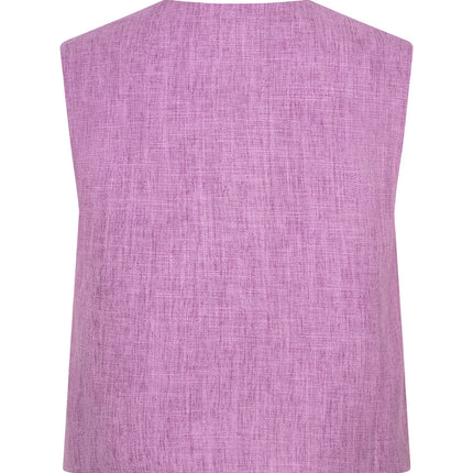 Ydence gilet Amanda purple melange