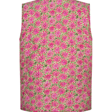 Ydence Gilet Esmira pink flower