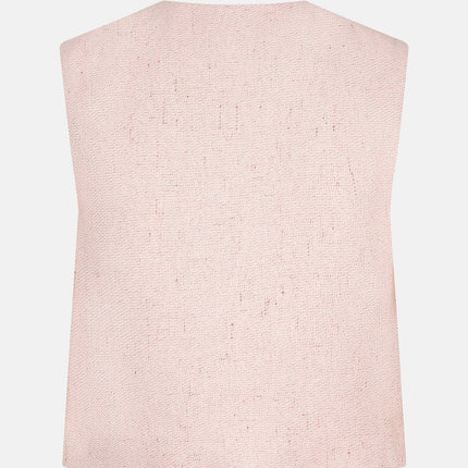Ydence Gilet Amanda Peachy pink