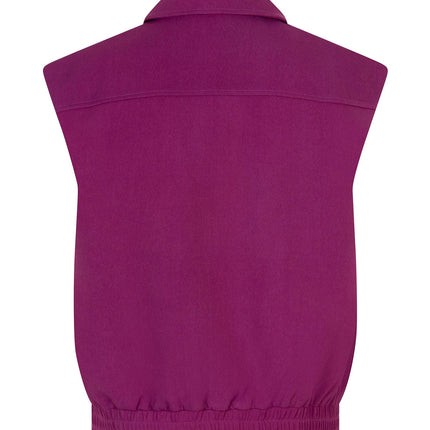 Ydence Gilet Danielle fuchsia purple