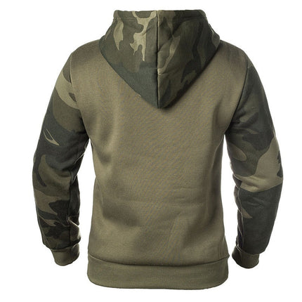 UNICORN Men's hoodie camouflage army green khaki green black xs s m l xl xxl