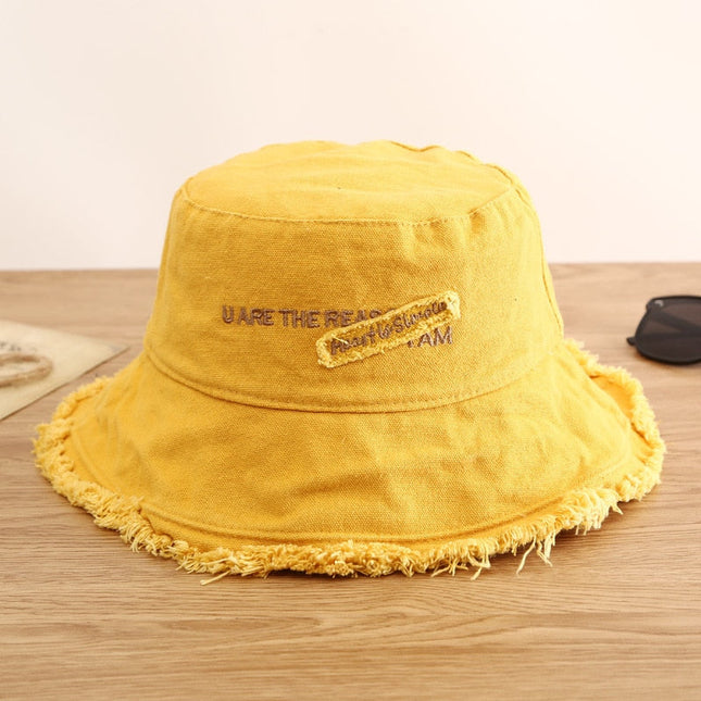 UNICORN Ladies hat beach style pink yellow black blue orange brown