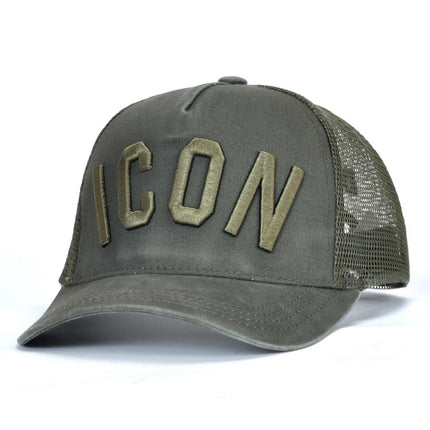 UNICORN Men's cap baseball text print black green blue red