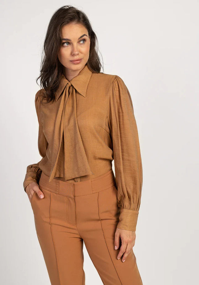 UNICORN Women's blouse brown xs s m l xl xxl