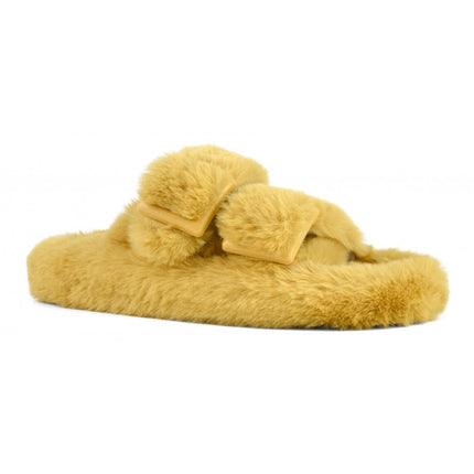 UNICORN Women's slippers green brown black gray blue taupe yellow orange pink beige army light yellow 36 37 38 39 40 41