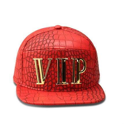 UNICORN Men's cap baseball artificial leather black red gold one season