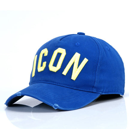 UNICORN Men's cap baseball text print black gray pink red blue white One Season