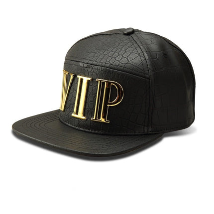 UNICORN Men's cap baseball artificial leather black red gold one season