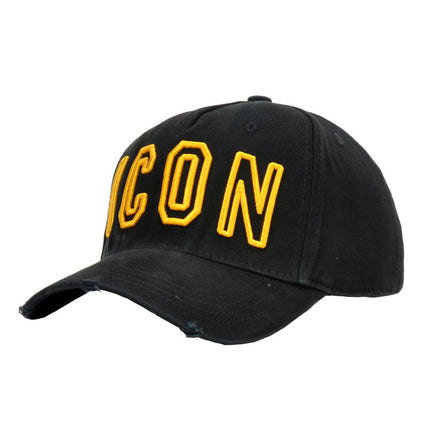 UNICORN Men's cap baseball text print black gray pink red blue white One Season