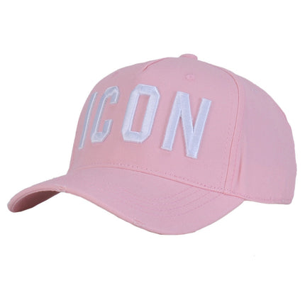 UNICORN Men's cap baseball text print black gray pink red blue white One Season