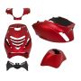 UNICORN DMP model SP EVO-1 (candy red) matte red 5-piece body kit, zip2000