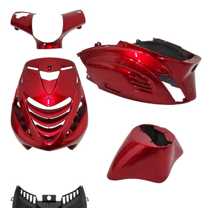 UNICORN Sheet metal set DMP model SP RS-1 air red burgundy gloss 5-piece zip2000