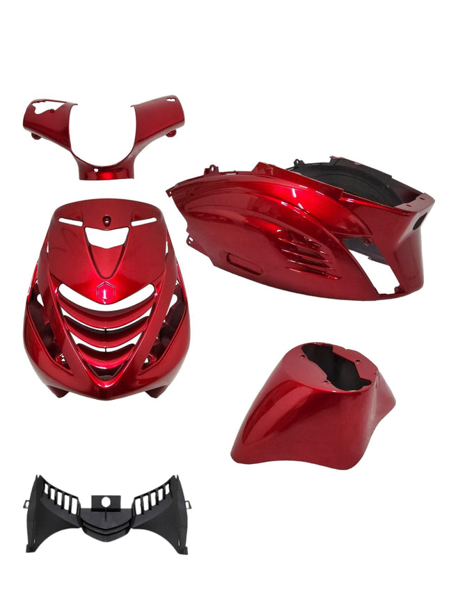 UNICORN Sheet metal set DMP model SP RS-1 air red burgundy gloss 5-piece zip2000