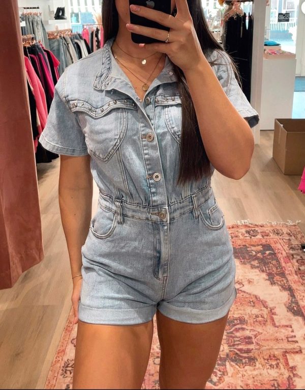 UNICORN Women's jumpsuit denim blue s m l xl