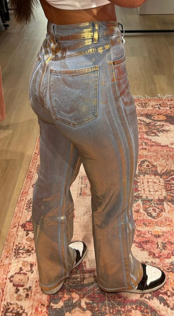 UNICORN Women's jeans silver xs s m l xl
