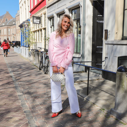 Selma wide jeans bright white