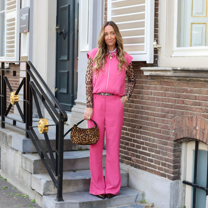Ydence gilet Danielle Berry pink