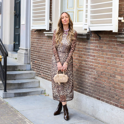 Leo mesh jurk