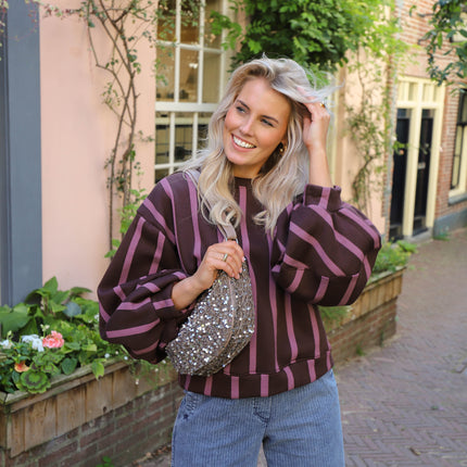 Ruby streep sweater bruin