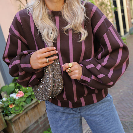 Ruby streep sweater bruin