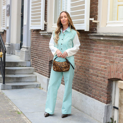 Ydence Pants Djamilla sea green